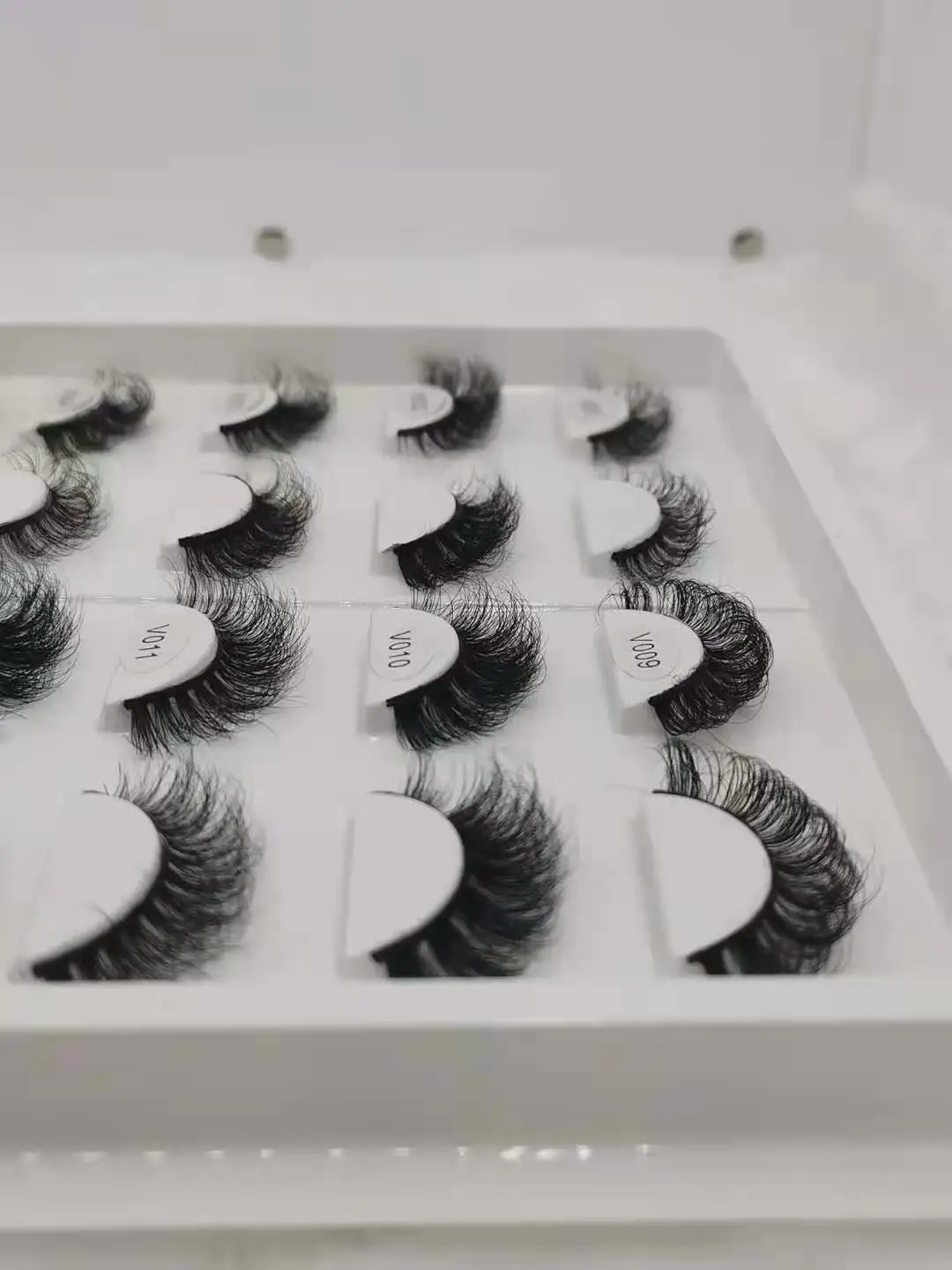 
NEW Clear Invisible Band 3D Eyelash 3D Silk Mink Lashes 