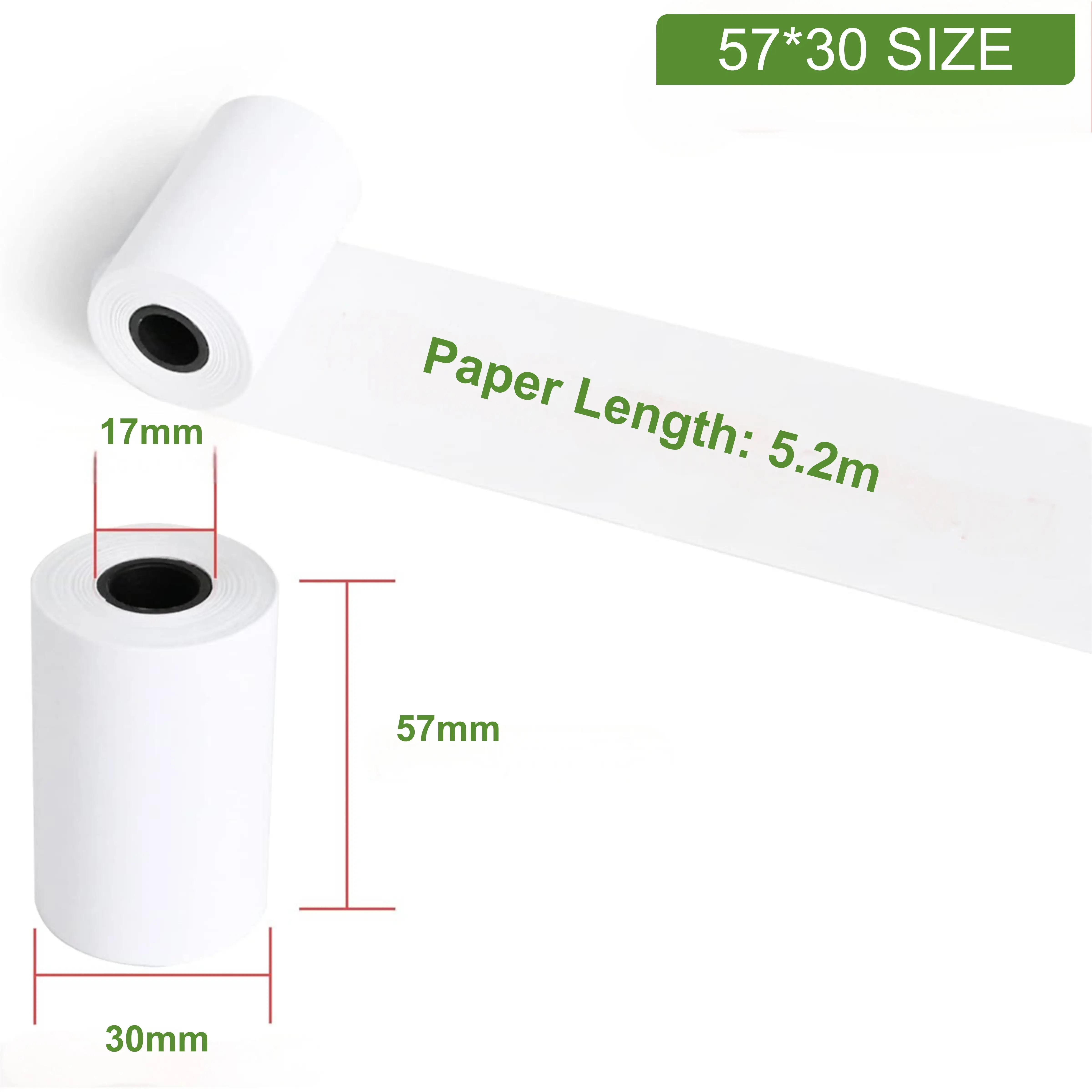 Factory Directly Wholesale Thermal Label Rolls Shipping Tag Logistics Label Paper