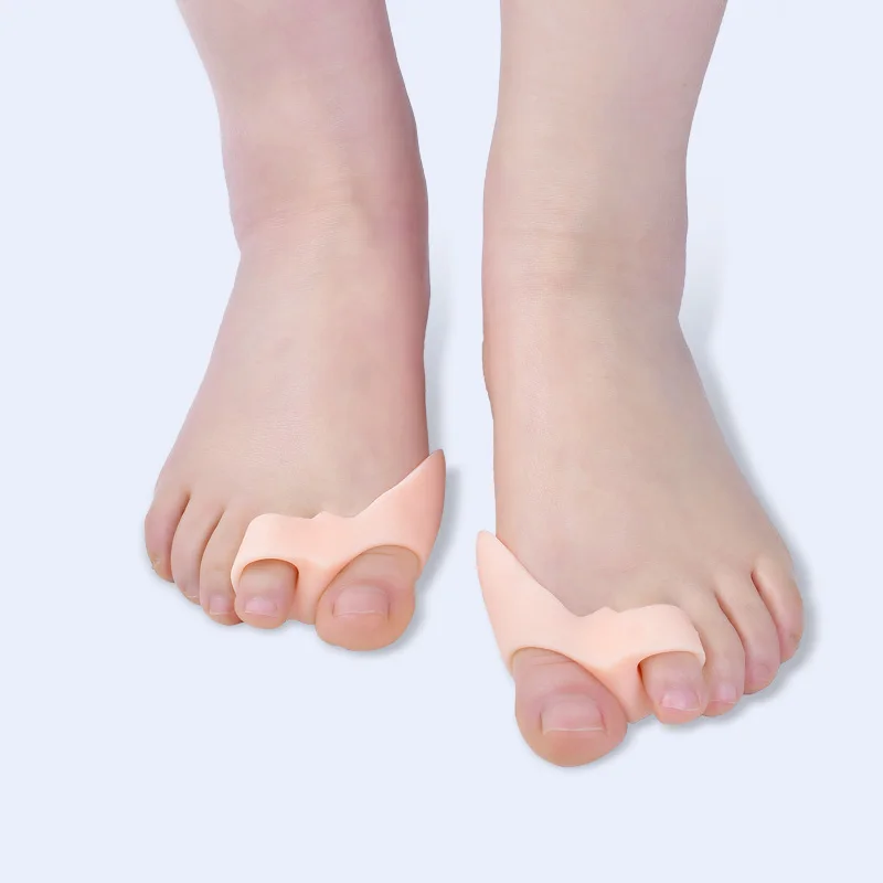 Silicone Gel hallux valgus toe protector toe separator for bunion