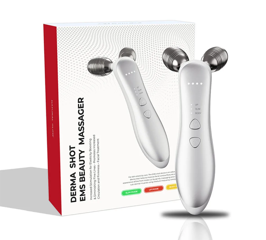 reversing  device Face Lifting Electric EMS Muscle Stimulator Vibrating Facial Massager