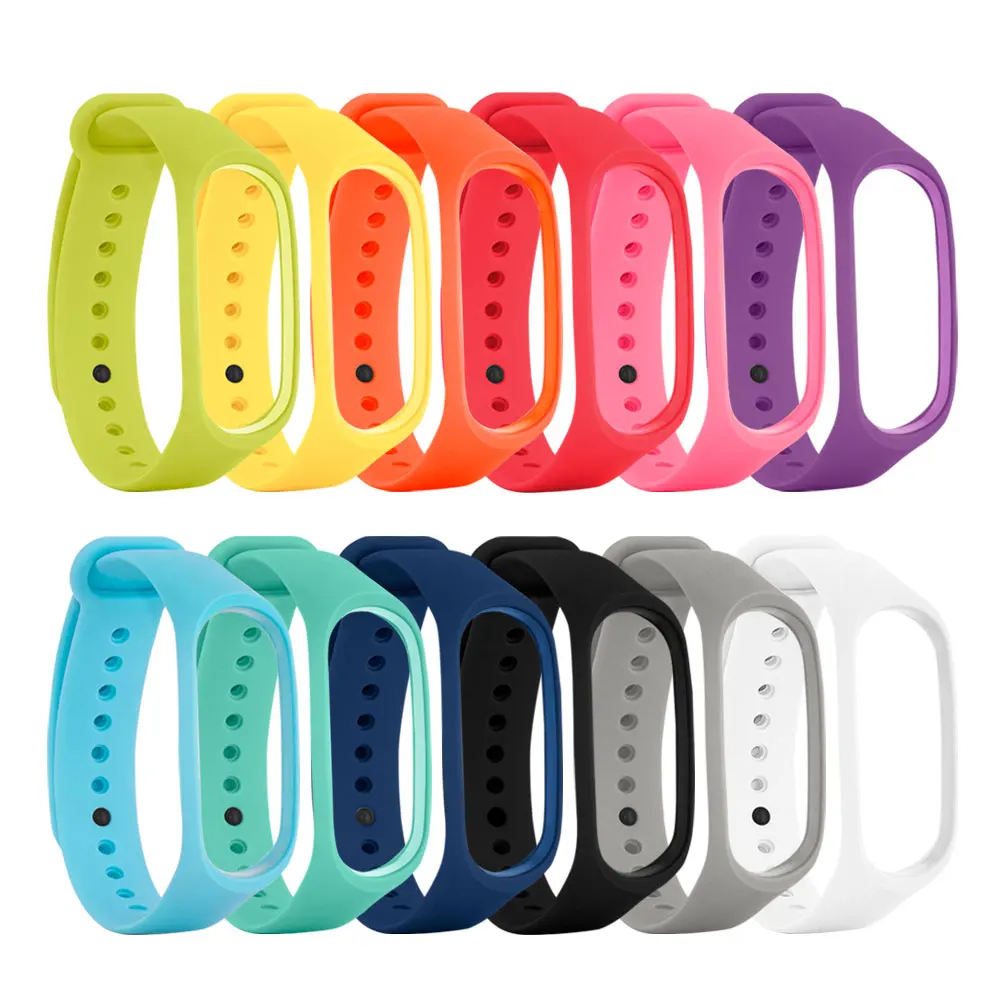  Спортивный резиновый силиконовый ремешок для смарт-часов Xiaomi Band 4