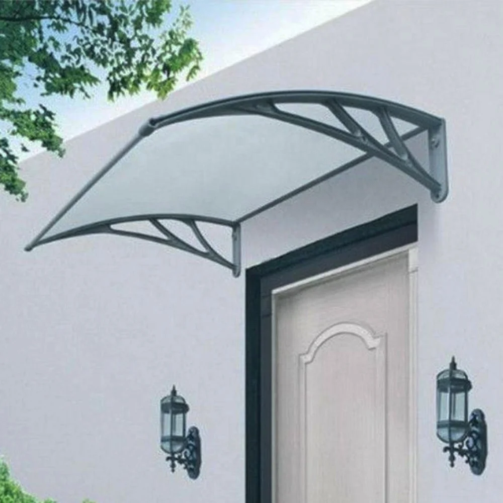 Abs Awning Bracket Polycarbonate Awning Sunshade and Waterproof Outdoor Roof Polycarbonate Canopy