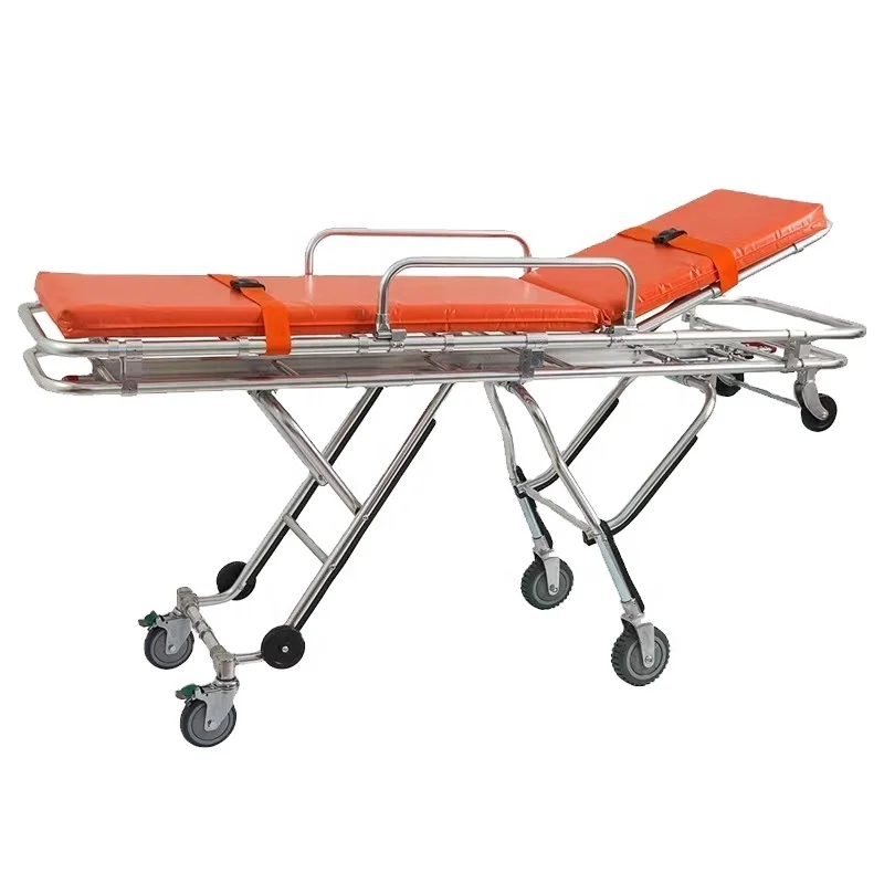 Chinese Manufacturers Suppliers Manual Stretcher Medical Emergence Ambulance Manual Transfer Stretcher