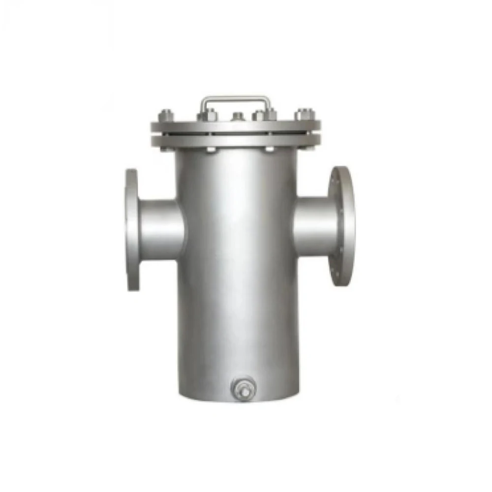 JYL-DN200 High efficiency coarse filtration basket type filter customized for sludge filtration