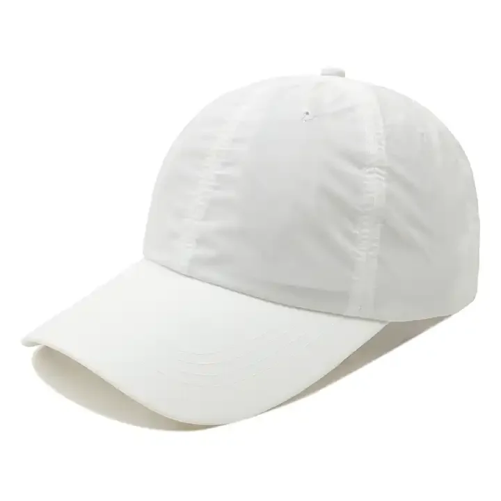 High quality running light nylon breathable baseball cap in stock sports hat