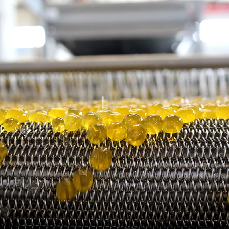 Automatic dropping popping bursting boba production line Agar crystal ball forming machine for bubble tea drinks