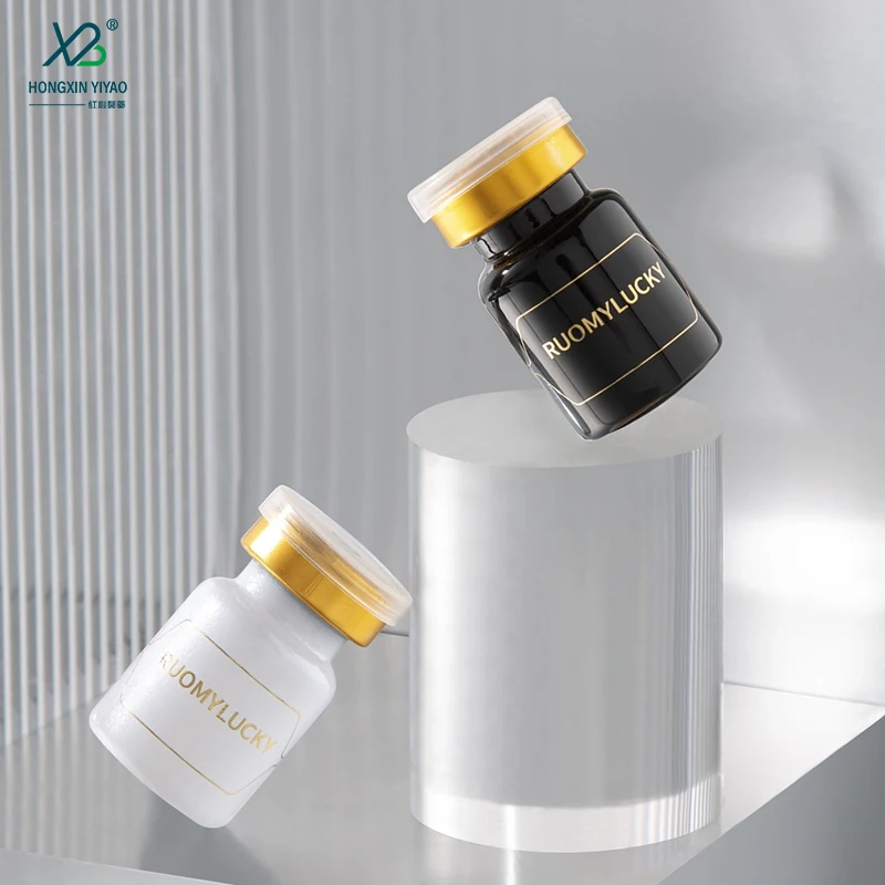 7ml 8ml 9ml 10ml Wholesale Transparent Penicillin Bottle Rubber Plug Aluminum Lid Spray Custom Process Glass Bottles