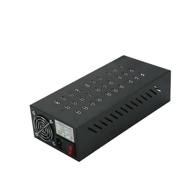 30 Ports 400W Fast Charger Station for Outdoor Army Multi Port USB Interface 30-port Charge Hub for Universal Devices