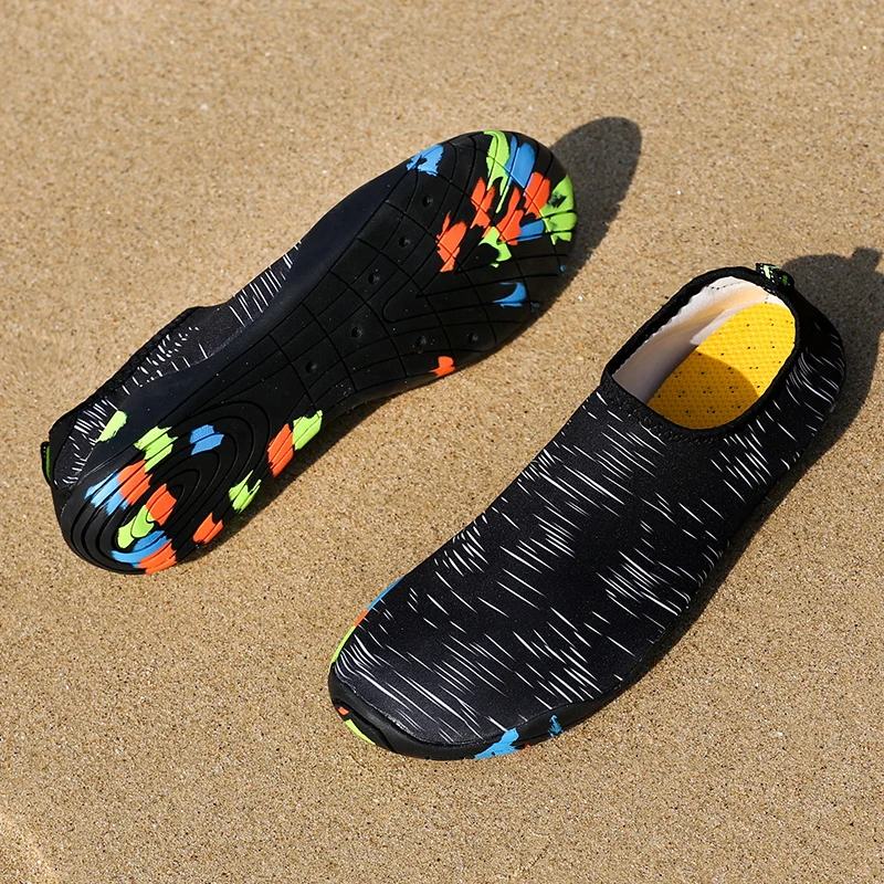 Mens Beach Fashion Casual Water Sports Quick-dry Barefoot Socks Swimming Aqua Shoes