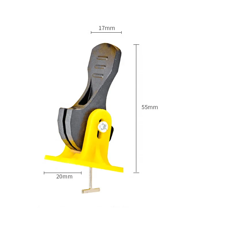 Superior Spacers Clips Replaceable Steel T-Pin  Floor Leveling Tools Accessories Press-type Ceramic Tile Leveling Kit