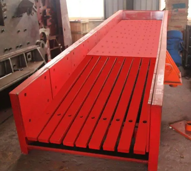 Automatic mineral processing vibrate feeding equipment large capacity vibrating feeders on