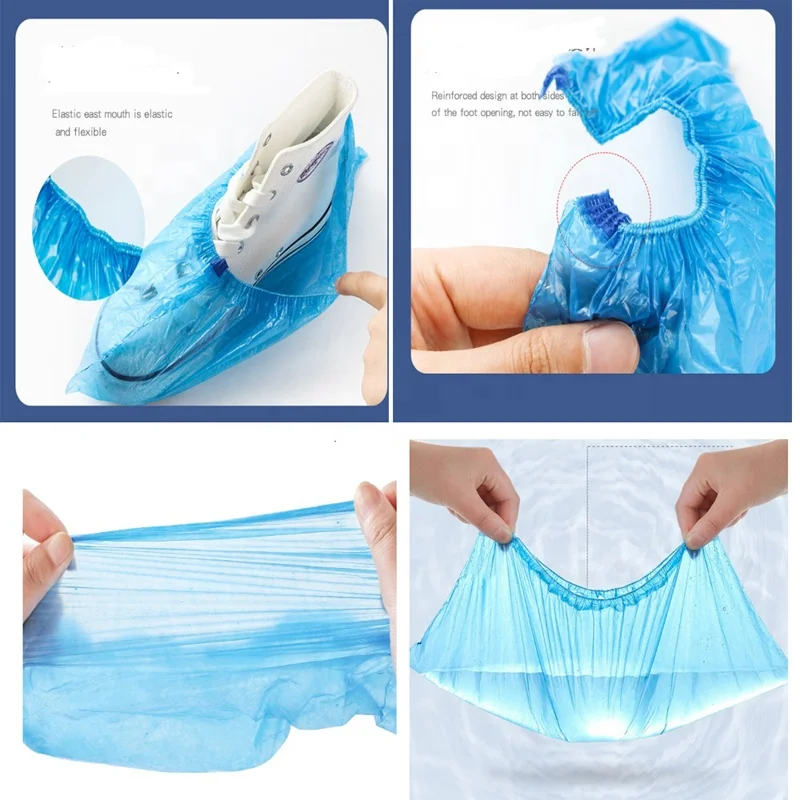 
china manufacturer high quality automatic pe shoe cover making machine for disposable use hot sale 