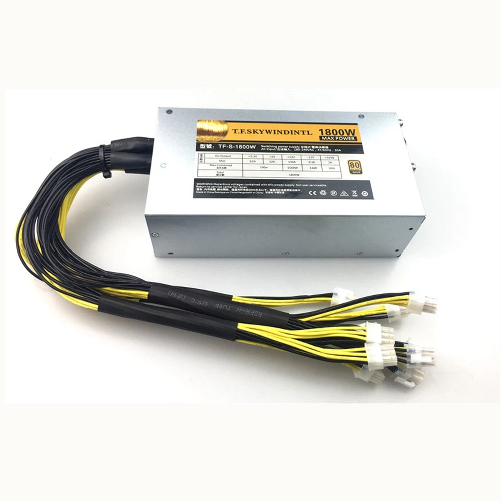 New APW7 -12-1800W Power Supply 1800W For Model S9 S9i L3+ D3 E3 Z9
