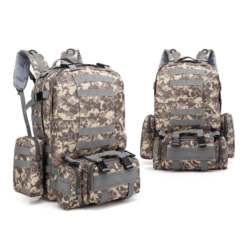 Big Capacity Bag Multifunctional Combination Backpack Oxford Waterproof Fabric Leisure Sports Travel Adventure Backpack