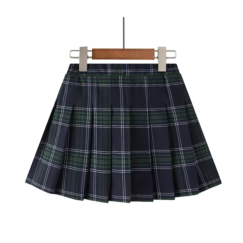 Skirts For Girls Summer Kids Plaid Uniform School Skirt Designs