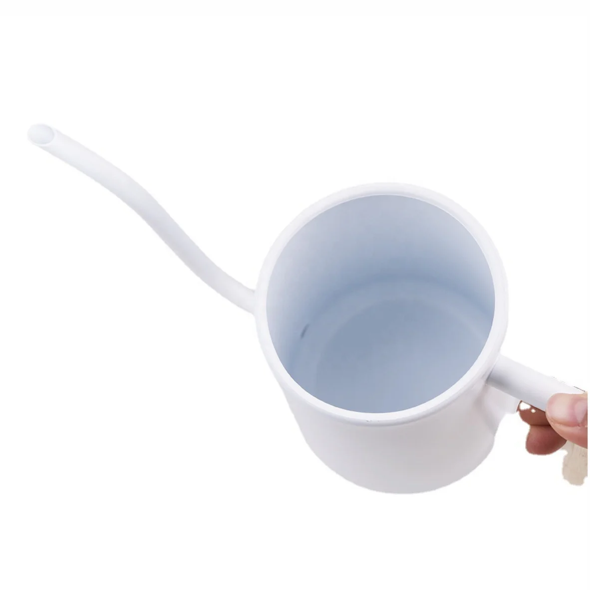 Outdoor Square Garden Park Backyard Courtyard Planting Metal Oval Watering Can