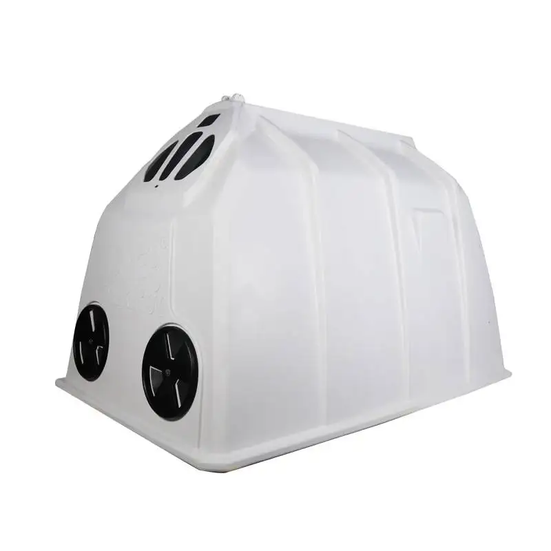 Winter Animal Dairy Cow housing equipment Farm livestock cages , Heat-insulation Calf Hutch