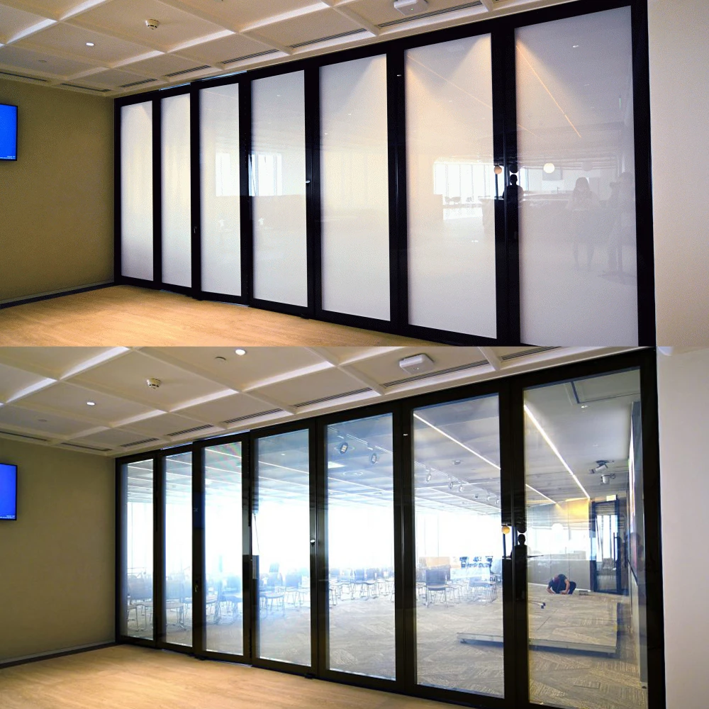 Smart Glass for Modern Living PDLC Magic Window Film with Self-Adhesive Technology