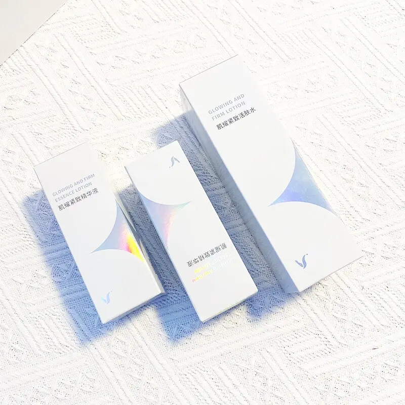 Factory customized logo cheap price packaging paper box cosmetics box retail color printed perfume fine oi