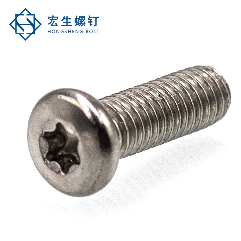 M3 Stainless steel, Torx Round Head with phillips slot bottom price and reliable quality, customization supported,machine screw