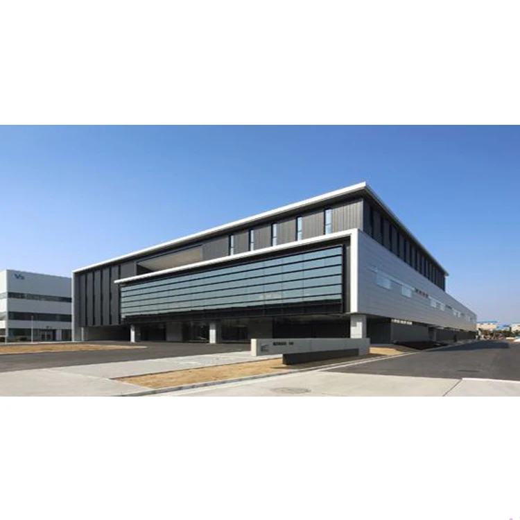 Multi story building prefab modern hall industrial warehouse design PEB steel structure price