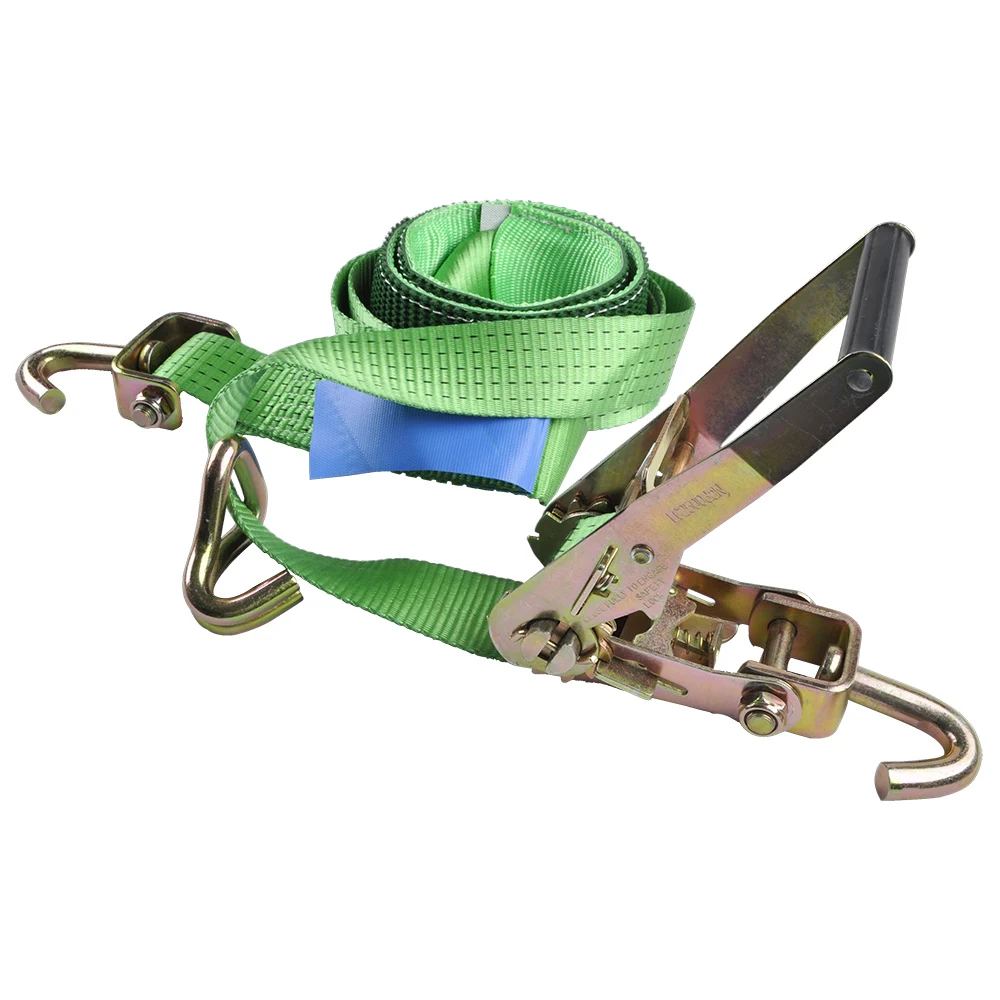 ENJOIN High Quality Car Tie Down Strap Auto Transport Strap With Ratchet Car Carrier Strap