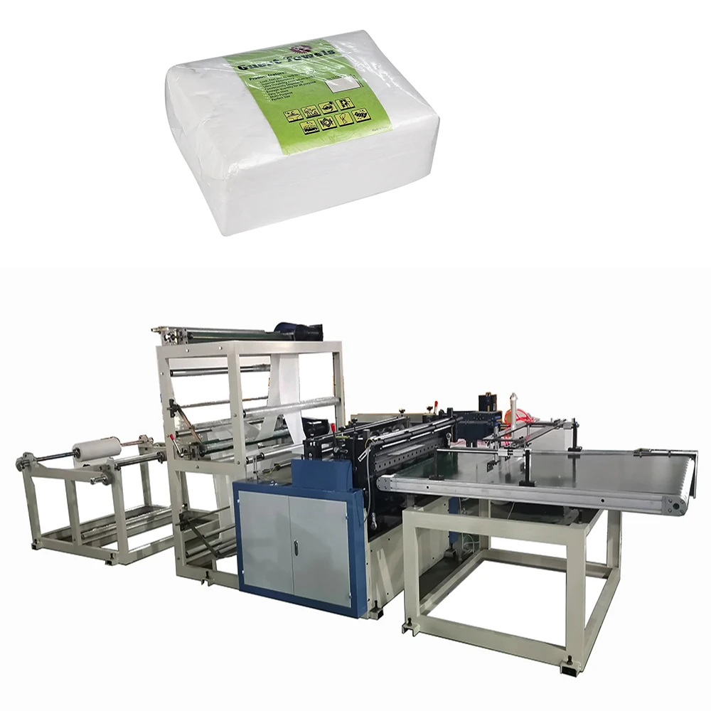 Disposable Spunlaced Hair Beauty Salon Towel Convenient Nonwoven Thick Shower Spa Bath Towel Dispos Salon Towel cutting machine