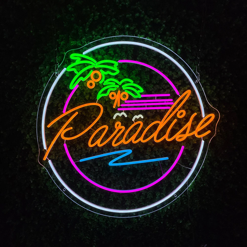 Manufacturer  Custom Decorative Lighting Letter  Acrylic Wedding  neon wall sign Silicon angel wings neon sign