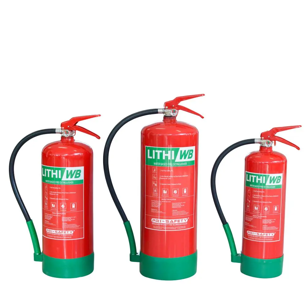 4L 6L 9L 25L Water Based Fire Extinguisher For Lithium Battery Fires