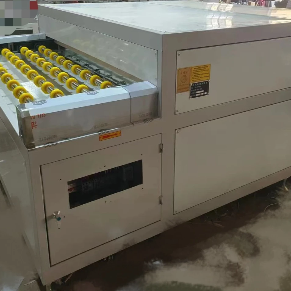 Glass double glazing hot press machine