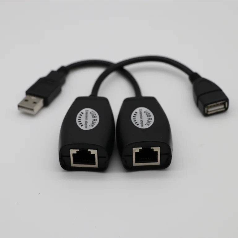 RJ45 USB type A удлинитель адаптер rj45 to usb