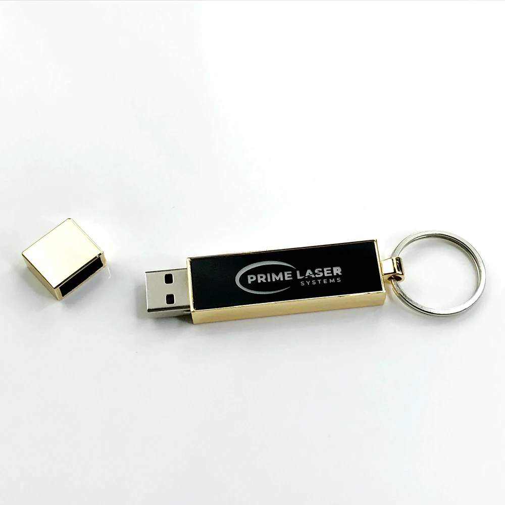 Hotsale OEM usb flash drive luminous metal gift pendrive