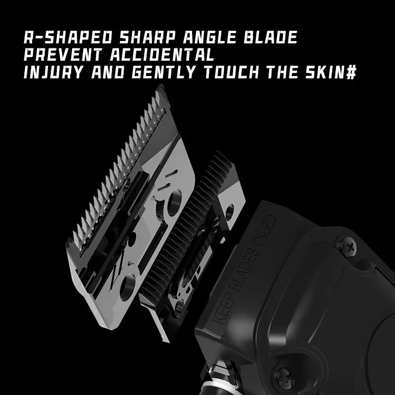 Professional Cordless Rechargeable Hair Trimmer Electric Barber Clippers Edge Blade Trimmer Hair clippers Machines Comfortable