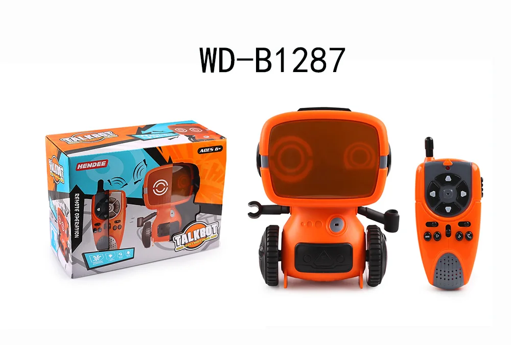 Hot Sale Kid Head Touch Sensor Electronic Smart Q Robot Toy Mini Smart Robot For Early Educational Kids Toy
