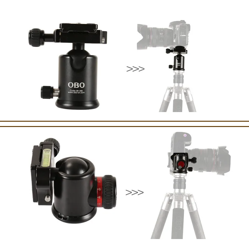 Photographic Equipment camera tripod mini lightweight Ball Head for tripod gopro camera