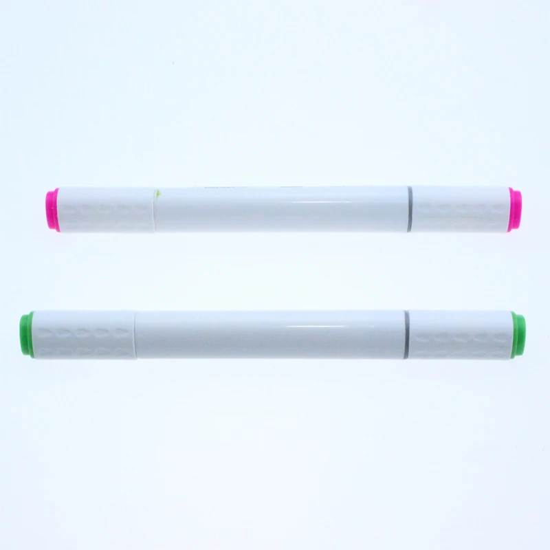 Professional Factory 12 Pcs Sketch Barrel Double Ended Twin Marker Alcohol Permanent Double Ended Art Marker