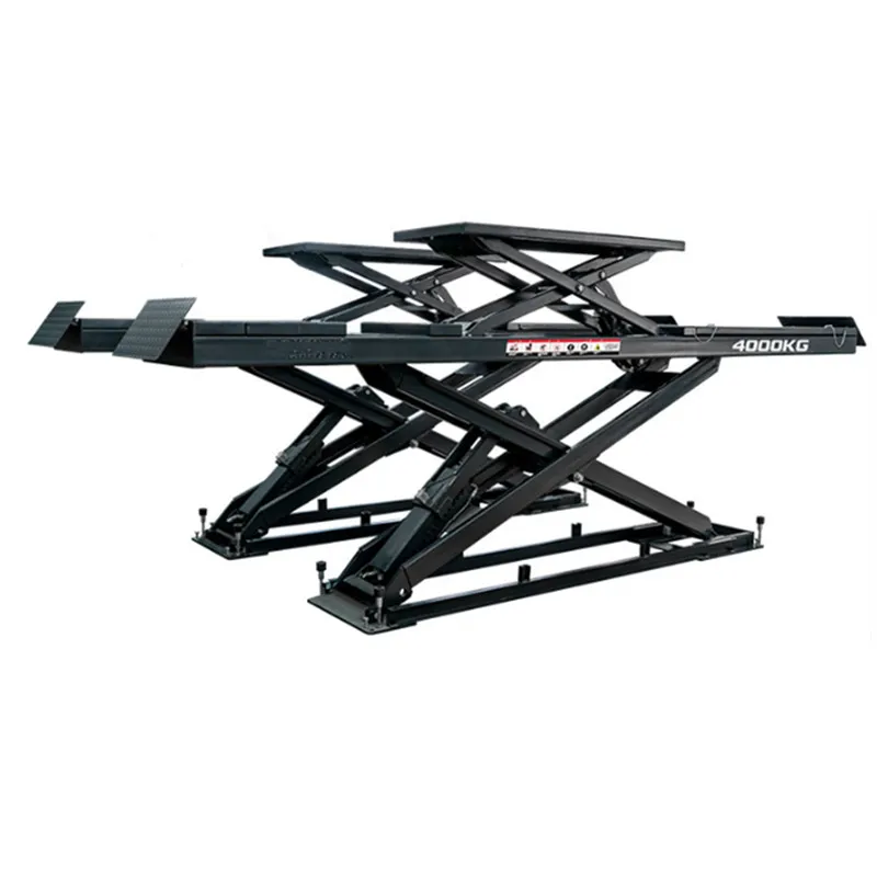 Hydraulic Wheel Alignment Scissor Basement Car Lift