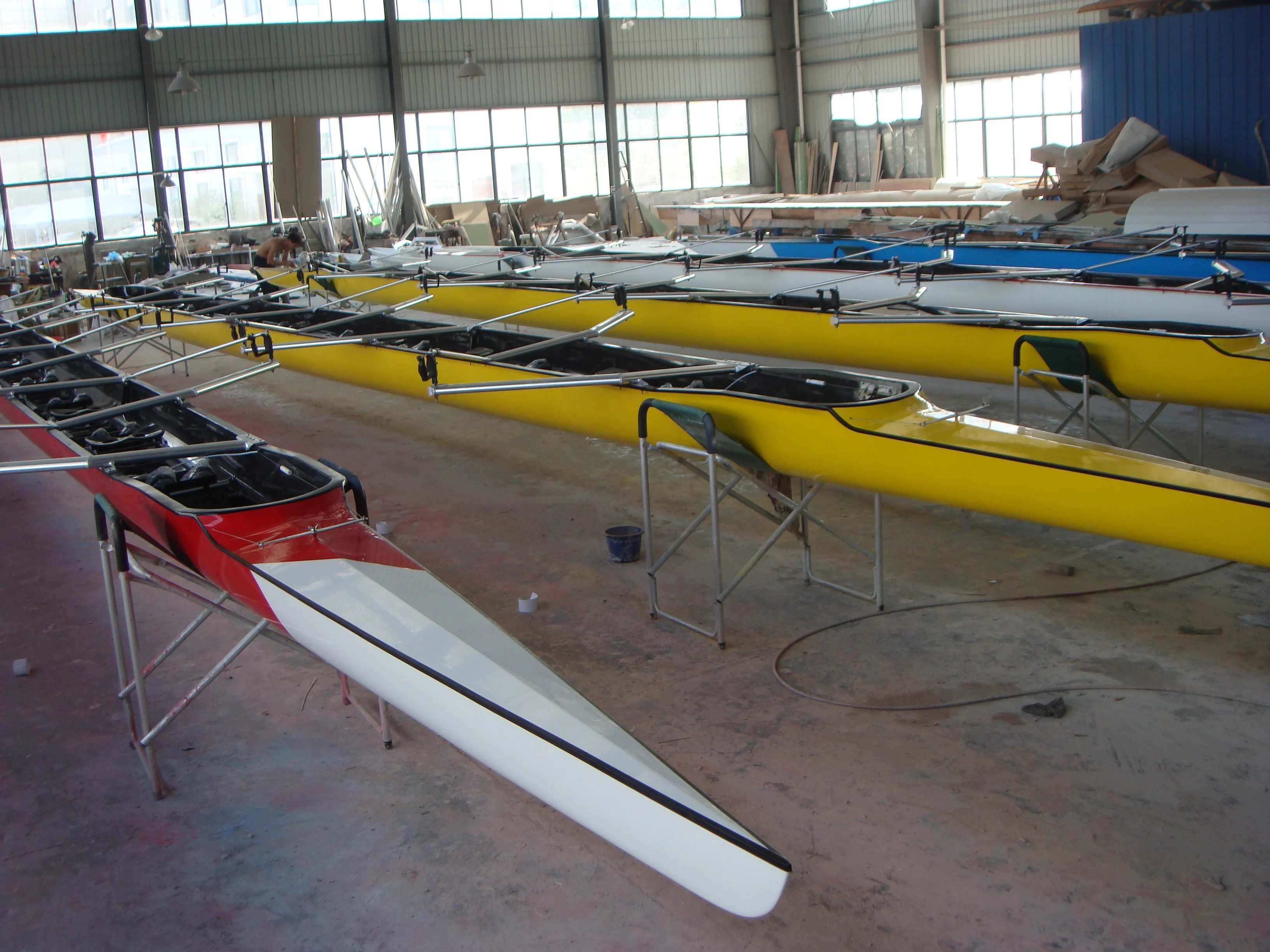 FISA rowing boat international academic rowing boat racing shells scull single skiff for school club college university