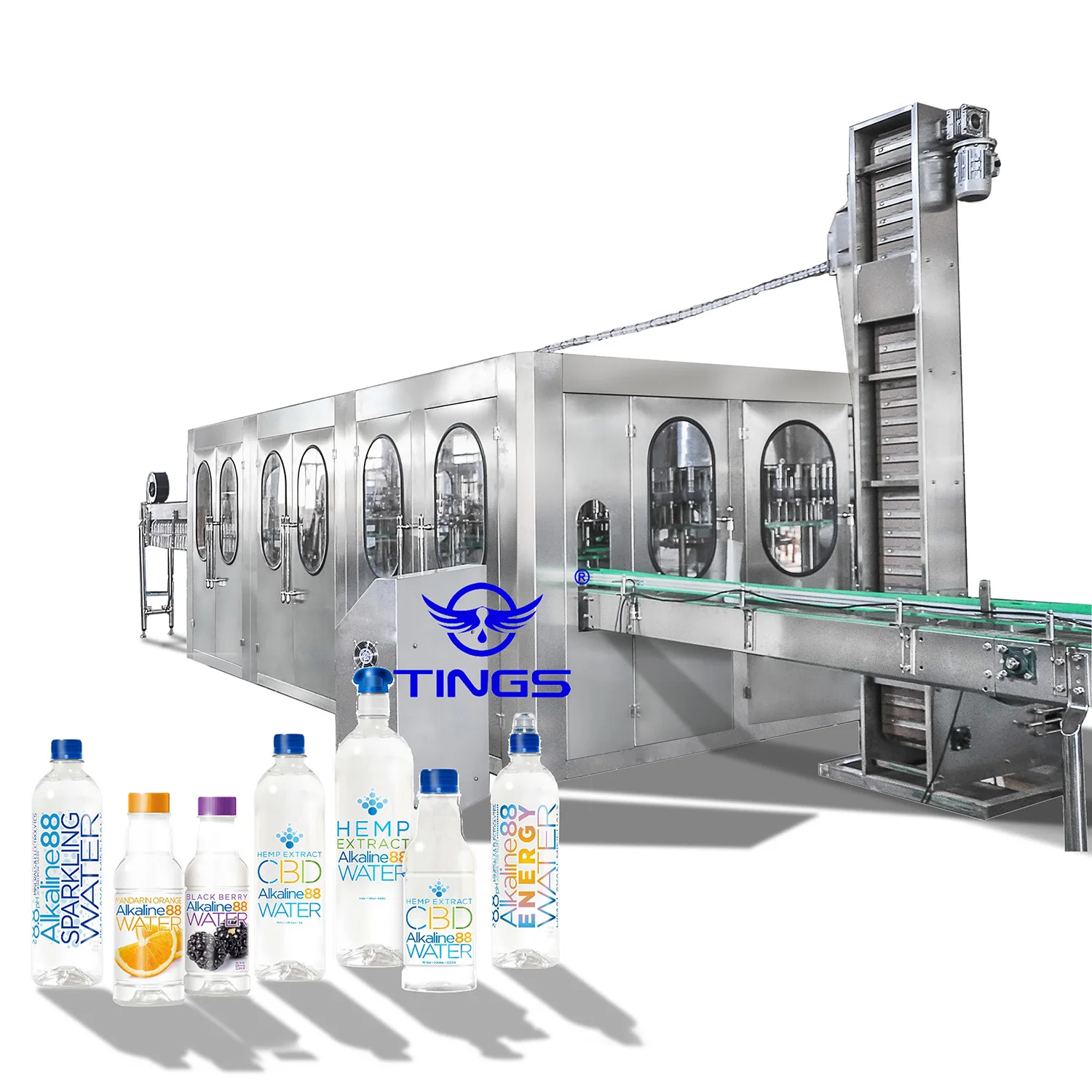 Guangdong factory price for water treatment plant water bottling machine small for Drinking water