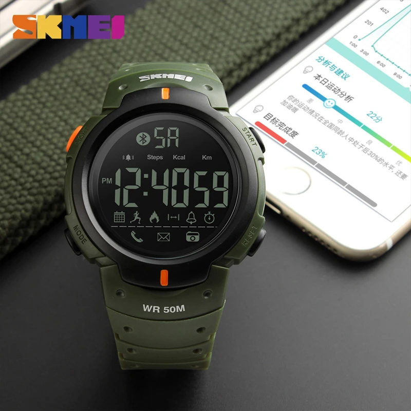 SKMEI 1301 classic China unisex timepiece hot sale Silicone band  Multi function Waterproof sports reloj watch