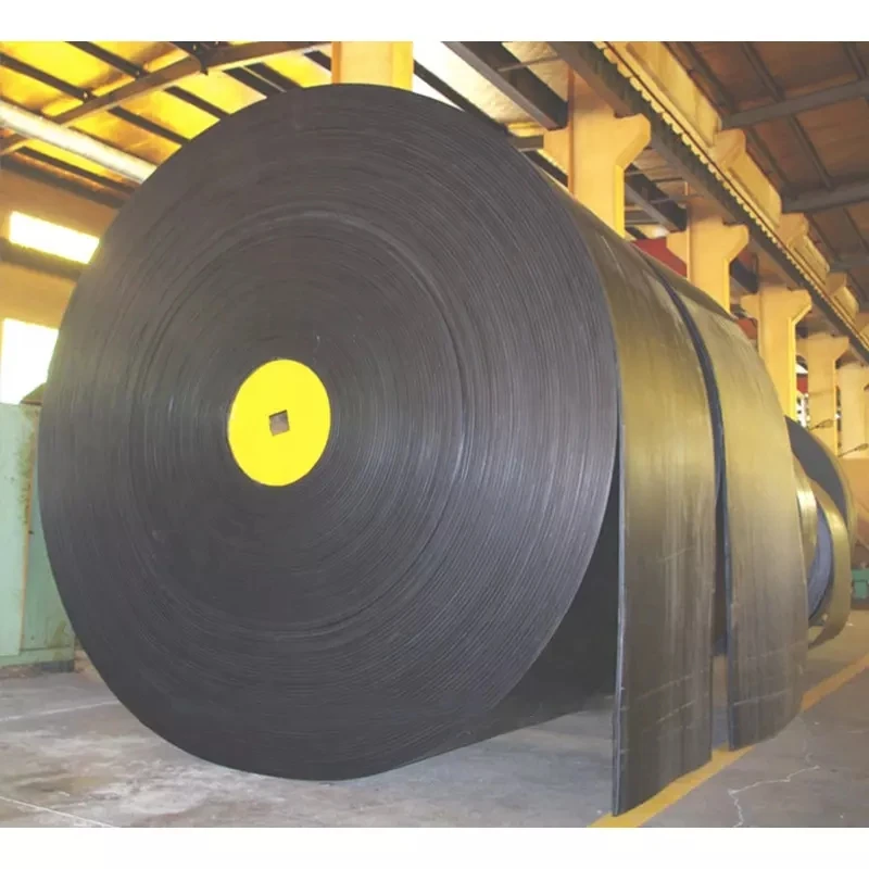 Wear Resistant Cement Plant Oil Resistant Ep Rubber Conveyor Belt For Copper Ore