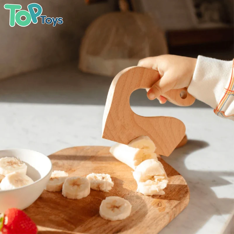 Лучшие детские деревянные наборы для ролевых игр Монтессори Детская безопасная деревянная игрушка малышей овощи и фрукты дошкольной