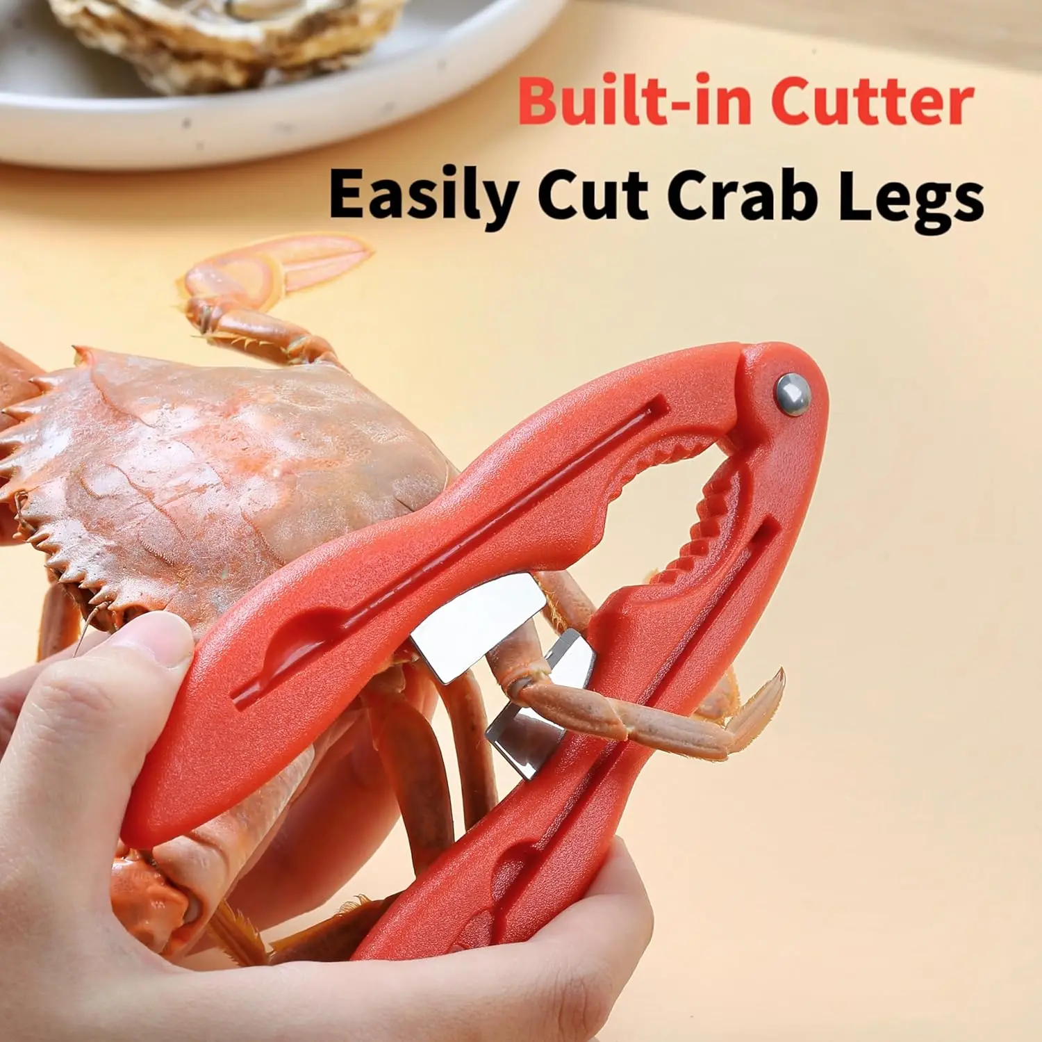 Multifunctional Crab Leg Crackers and Tools Portable Lobster Crackers and Picks Set Shellfish Crab Claw Cracker
