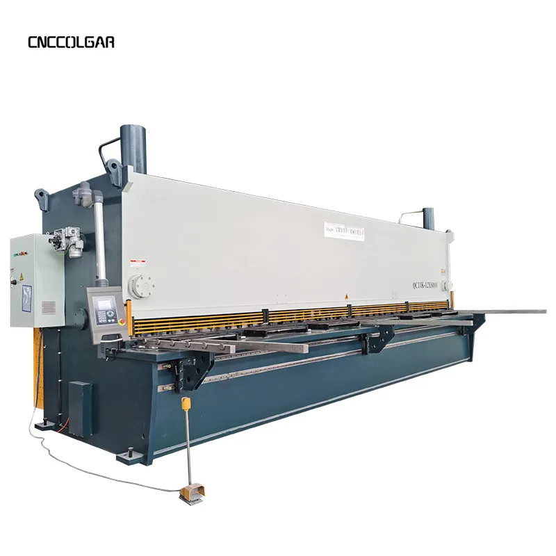 Hydraulic guillotine automatic sheet metal shearing machine hydraulic cnc shearing machine 13*6200