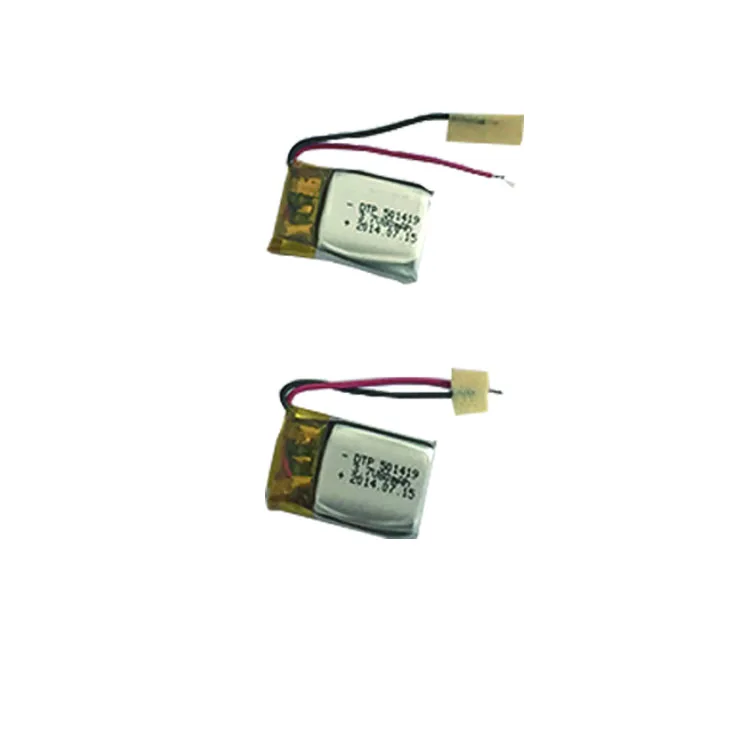 factory 501419 3.7v 80mAh rechargeable Lithium Polymer Battery for bluetooth speaker 3.7v polymer battery