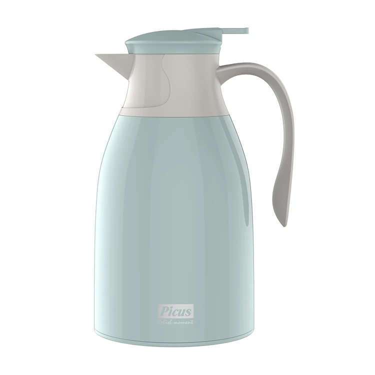 1L Thermos Jug Water Vacuum Kettle Vacuum Flask Glass Inner PP Outer Vacuum Flasks & Thermoses Keeping Drink Hot Cold 12-24hrs