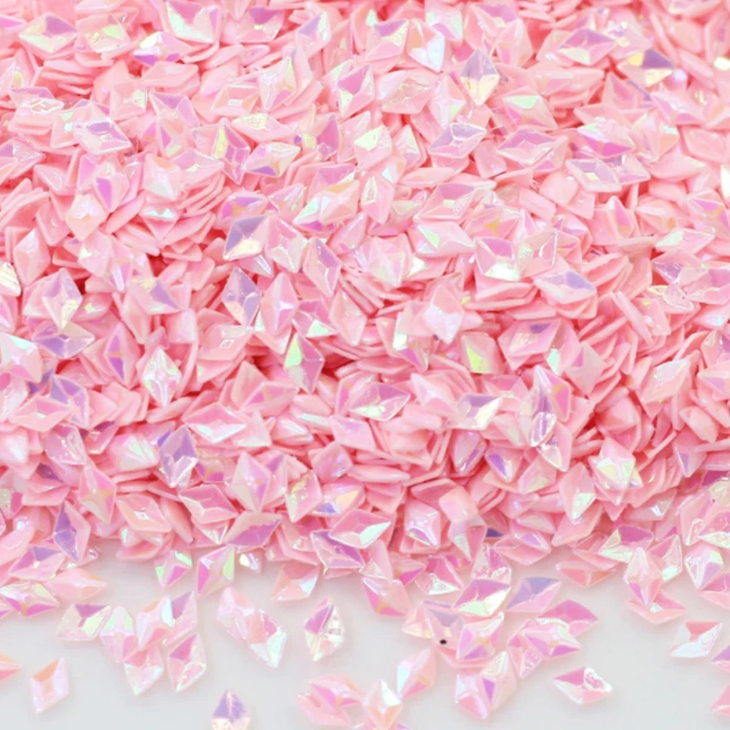 Mixed Color Diamond Shape Sequins 3D Pvc Loose Sequin Paillettes Party Craft DIY Nails Arts Wedding Decoration Confetti