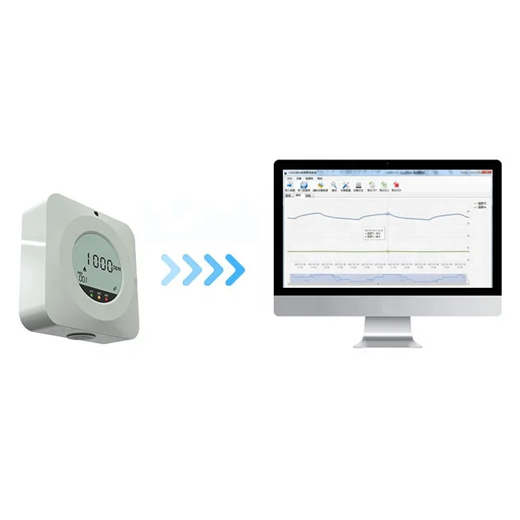 SENTEC RS485 CO2 waterproof Gas transmitter oxygen adapter Online gas detection transmitter for Agriculture
