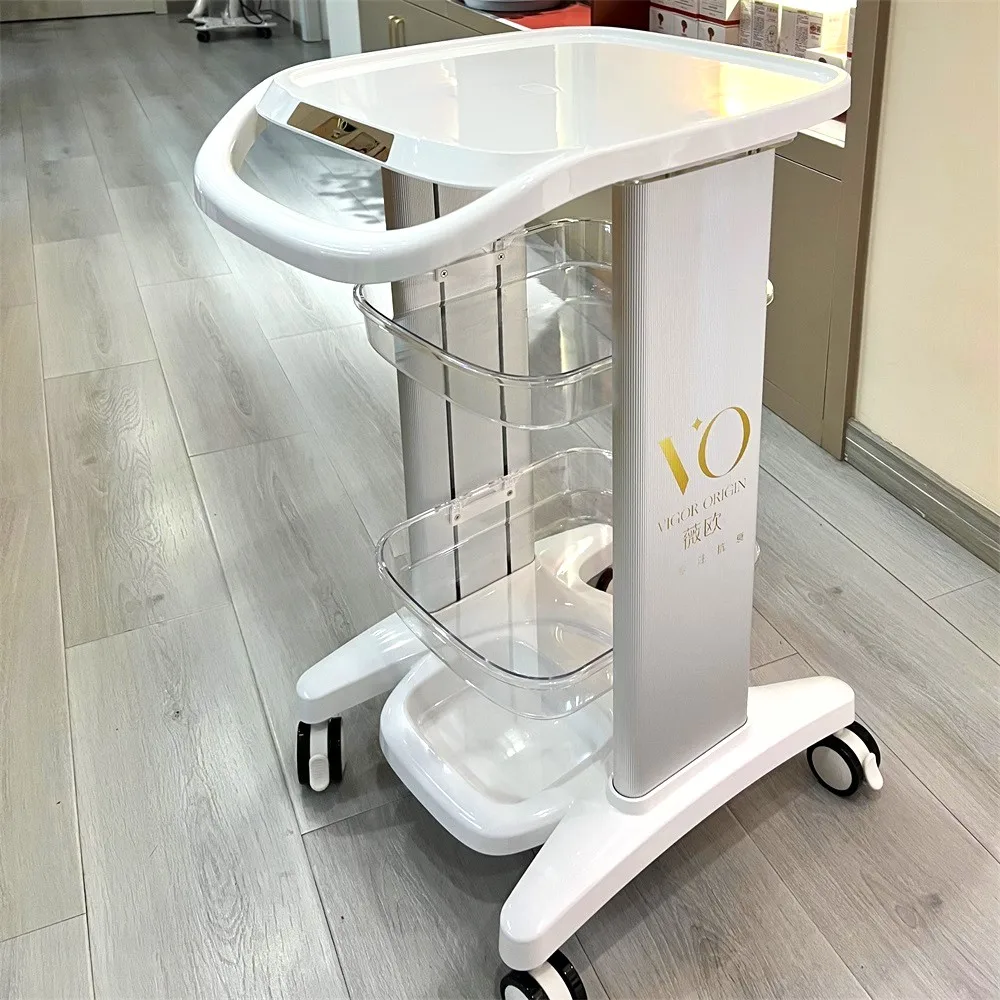 Carros de salon de belleza Spa Machine Trolley For Beauty Machine Stand picosecond Laser Machine Equipment Trolley Hand cart