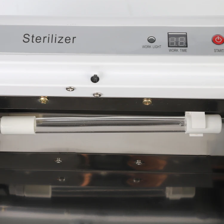 Beauty Salon Tool Sterilizer / Tools Storage Box Disinfection Cabinet